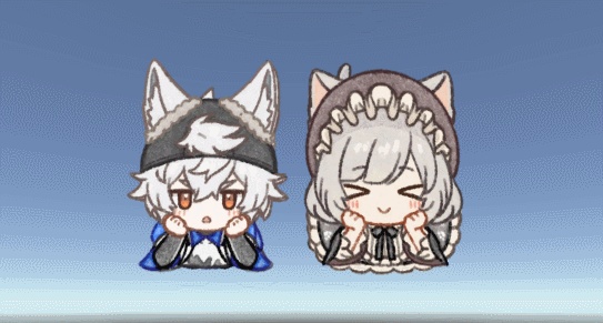 (無料) Jumpy+Kittens paper friend particle !