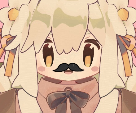 ひげ 4セットparticle !