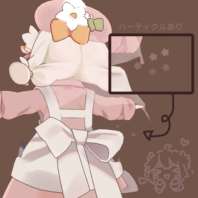 (無料)みなほしちゃん花Hat
