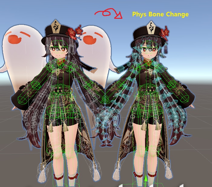 胡桃 AFK motion / (Hu tao) vrc afk motion