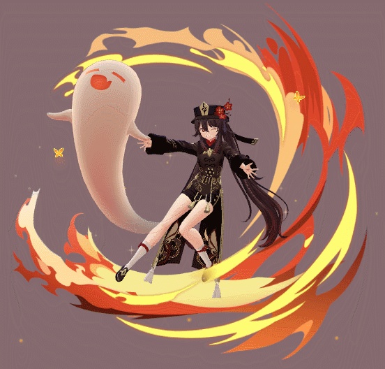 胡桃 AFK motion / (Hu tao) vrc afk motion