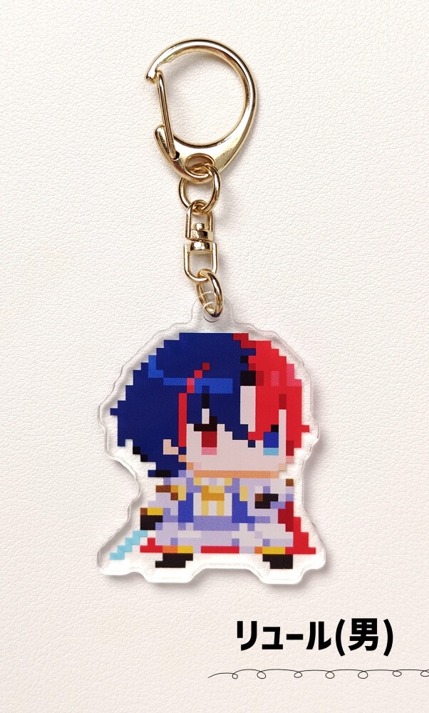 ドット絵アクキー【リトス】