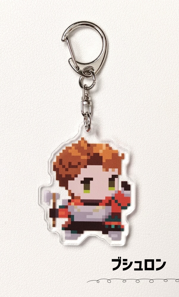 ドット絵アクキー【フィレネ】