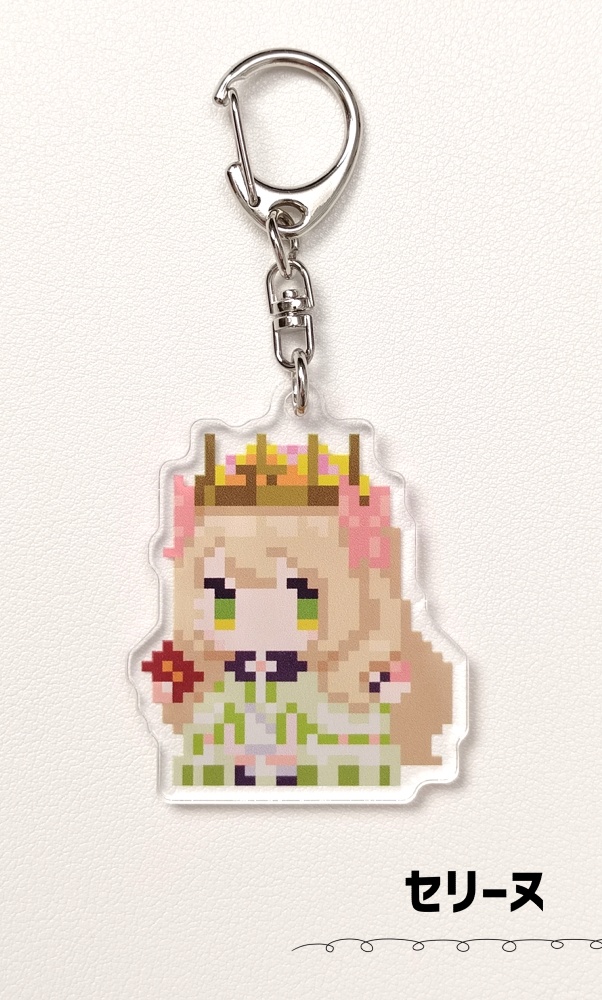 ドット絵アクキー【フィレネ】