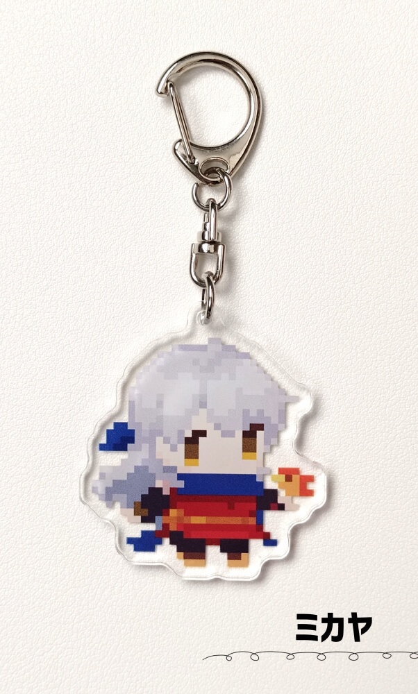 ミカヤ　ドット絵アクキー