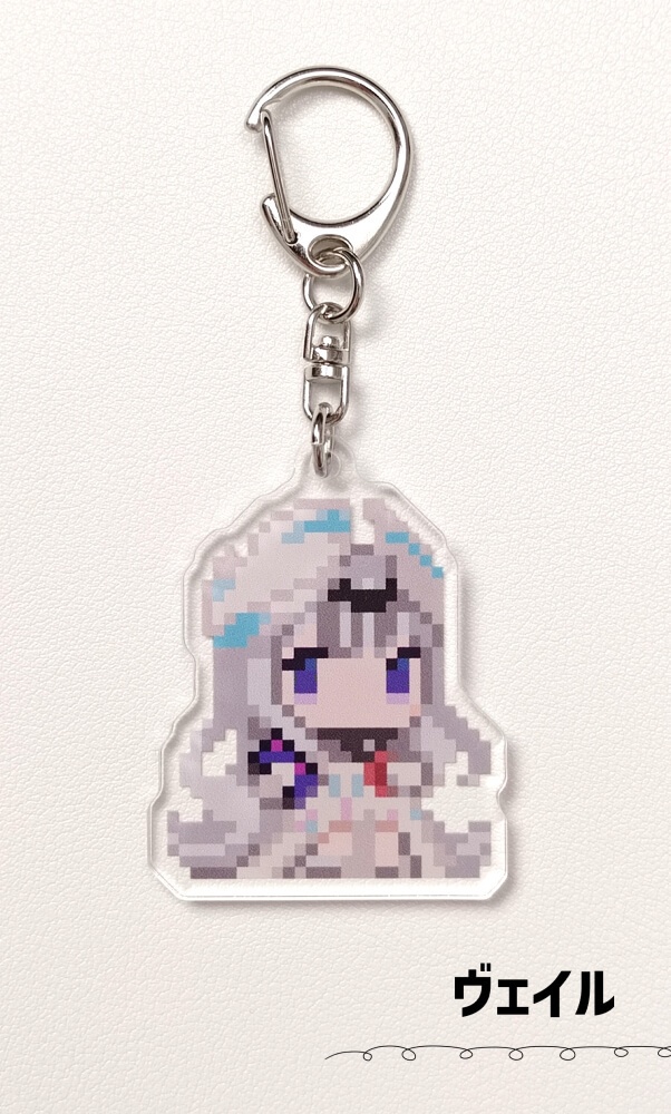 ドット絵アクキー【四狗・邪竜の子】