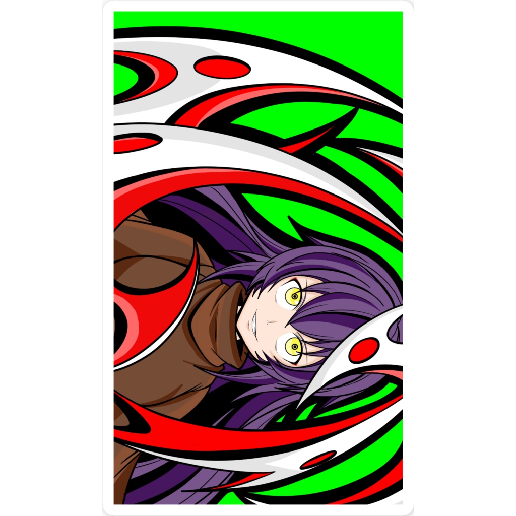 スマホステッカー「彩羽(カラー)」