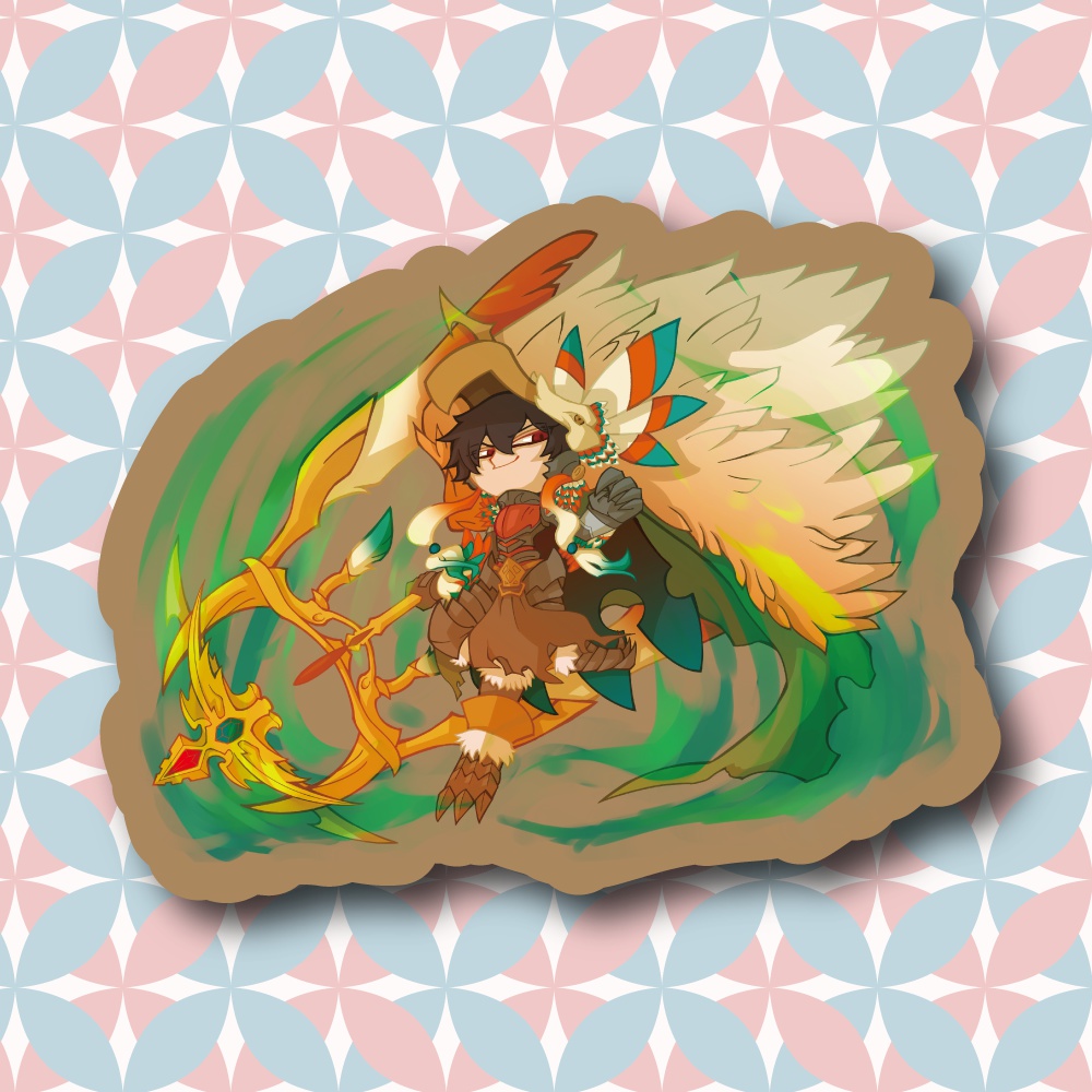 【デフォルメ】グラブルステッカー10種