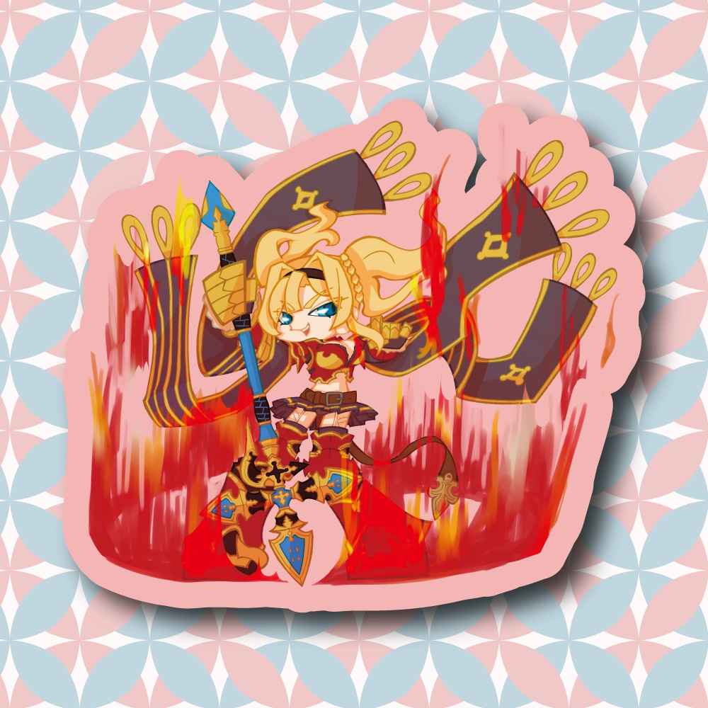 【デフォルメ】グラブルステッカー10種