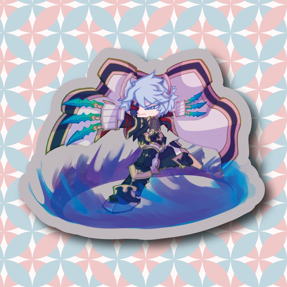 【デフォルメ】グラブルステッカー10種