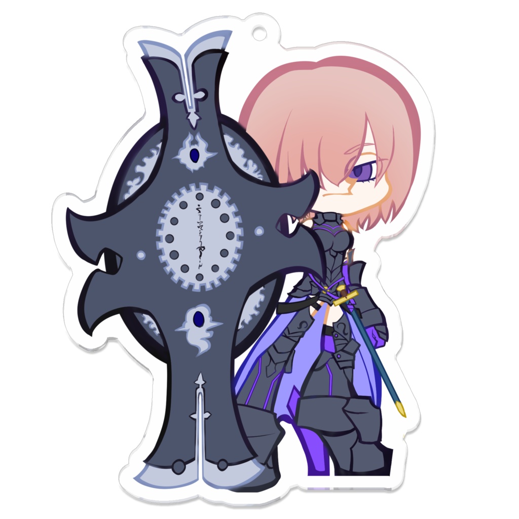 【アクリルキーホルダー】マシュ