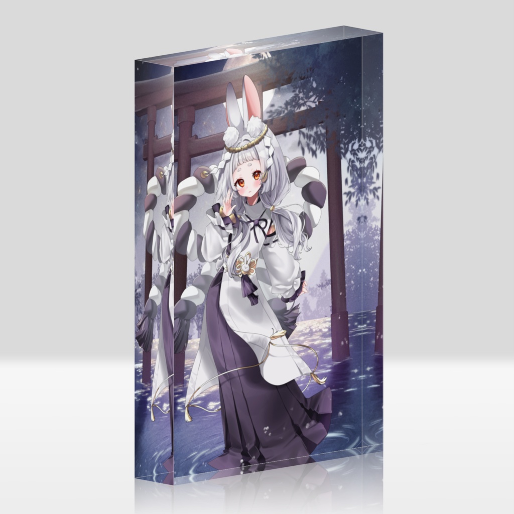 アクリルブロック【兎神とと2周年記念グッズ】
