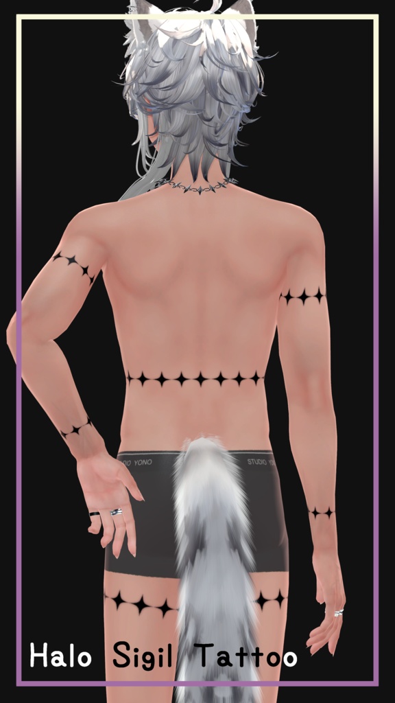【斑霞専用】🌙Halo Sigil Tattoo 【無料】
