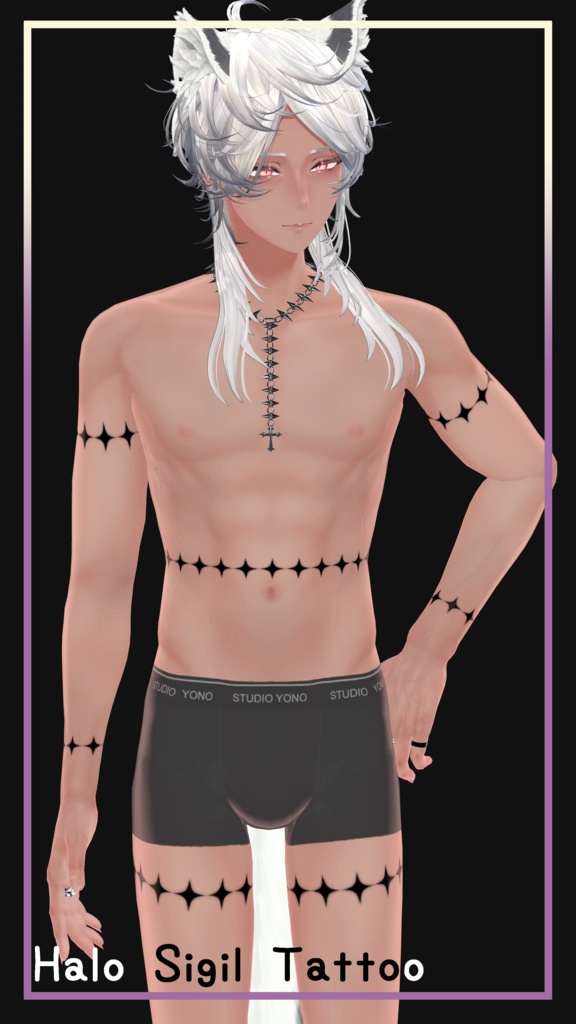 【斑霞専用】🌙Halo Sigil Tattoo 【無料】