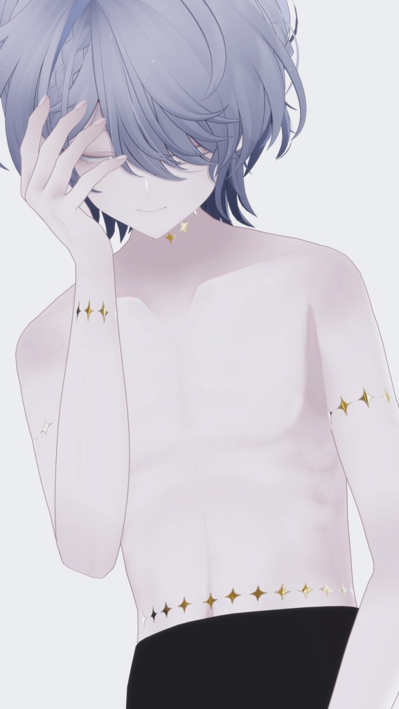 【雫峰専用】🌙Halo Sigil Tattoo #Noirtone