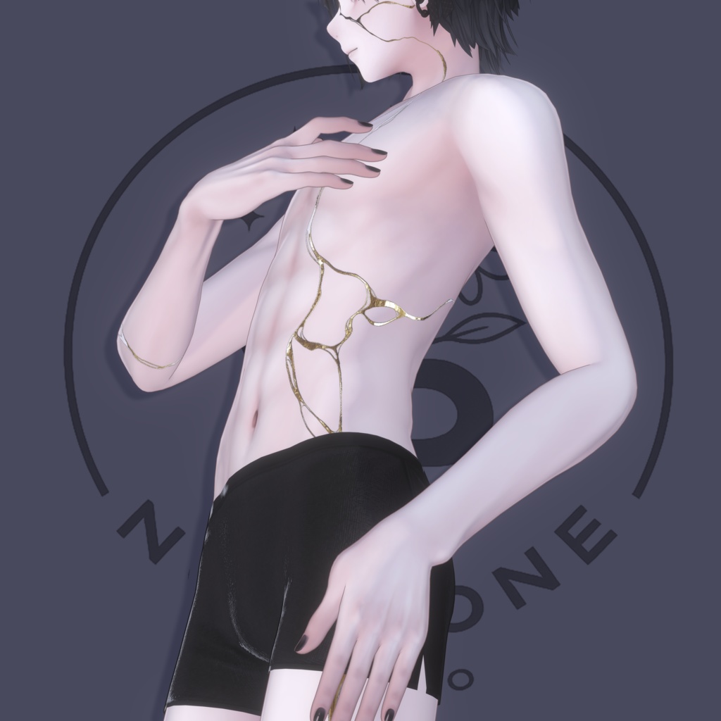 【泣夜対応】Kintsugi Tattoo #Noirtone #期間限定無料