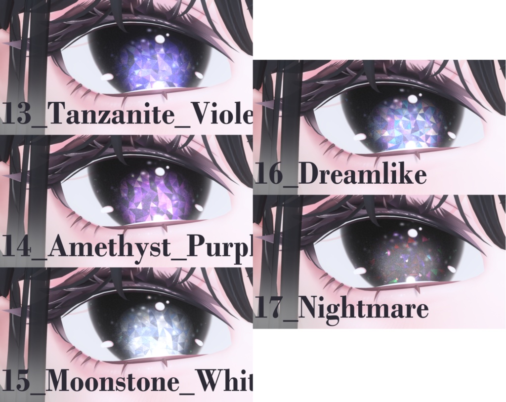 【海咲対応】-Lunaris- Eye #Noirtone