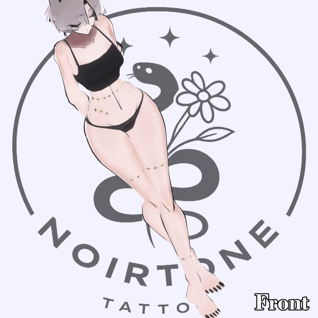 ãSiuSiu çšãðHalo Sigil Tattoo #Noirtone #24Héå®ç¡æ