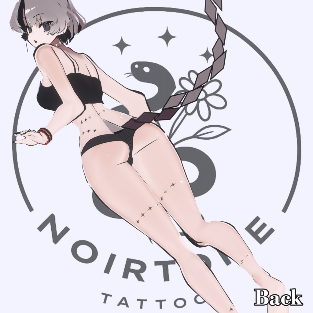 ãSiuSiu çšãðHalo Sigil Tattoo #Noirtone #24Héå®ç¡æ