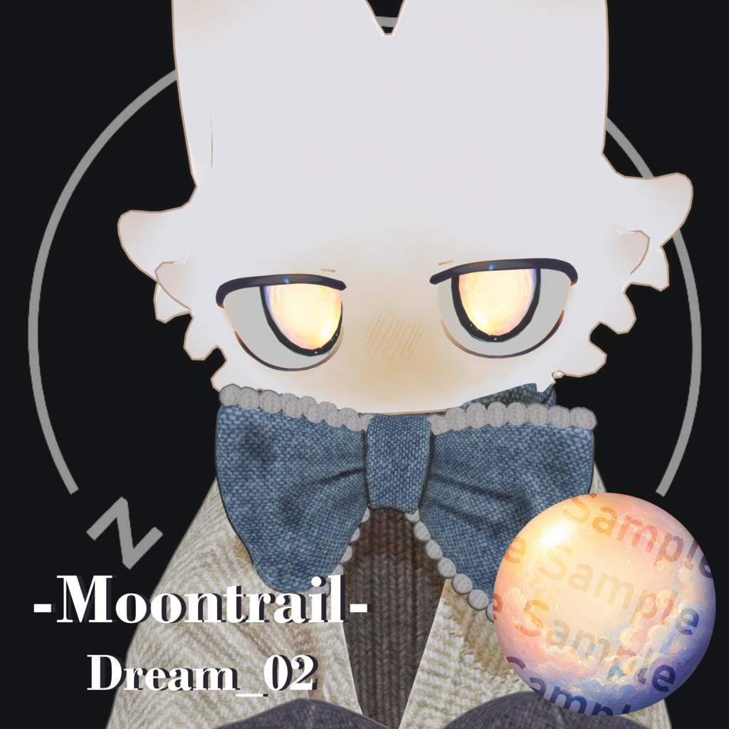 24時間限定無料【フィニシフ専用】Moontrail Eye Texture