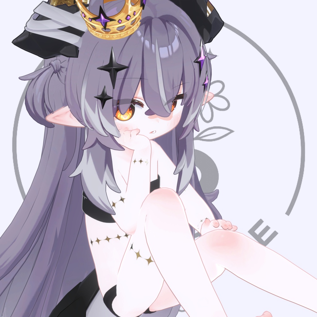 【メルヴィ 用】🌙Halo Sigil Tattoo #Noirtone