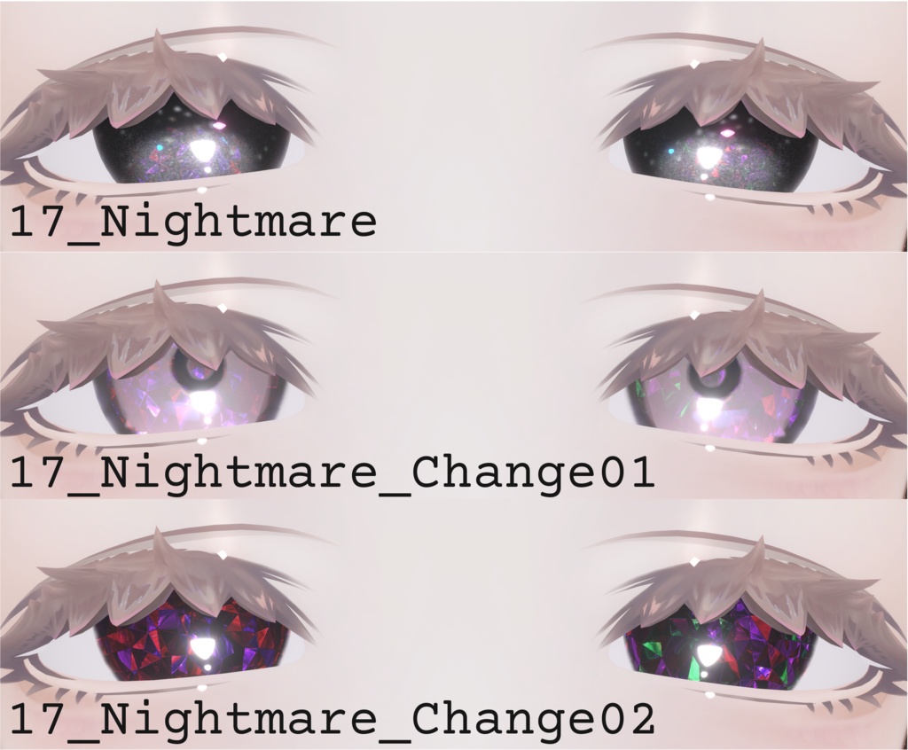【ミダリス対応】-Lunaris- Eye #Noirtone