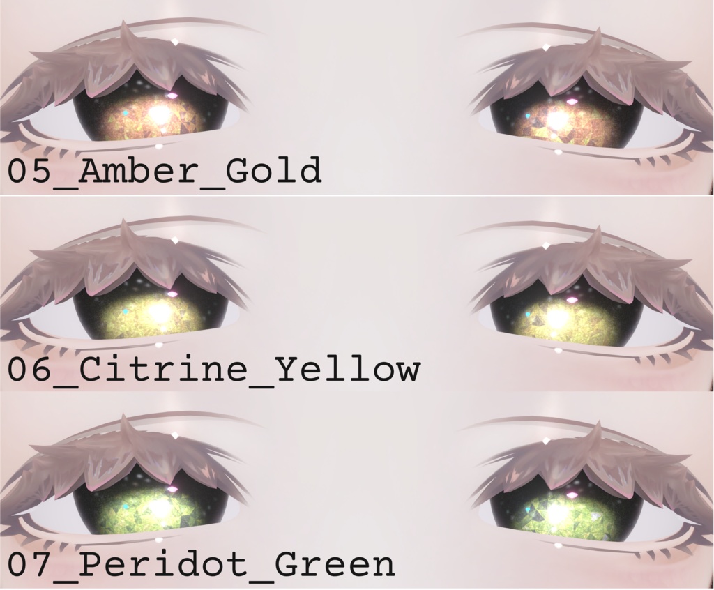 【ミダリス対応】-Lunaris- Eye #Noirtone