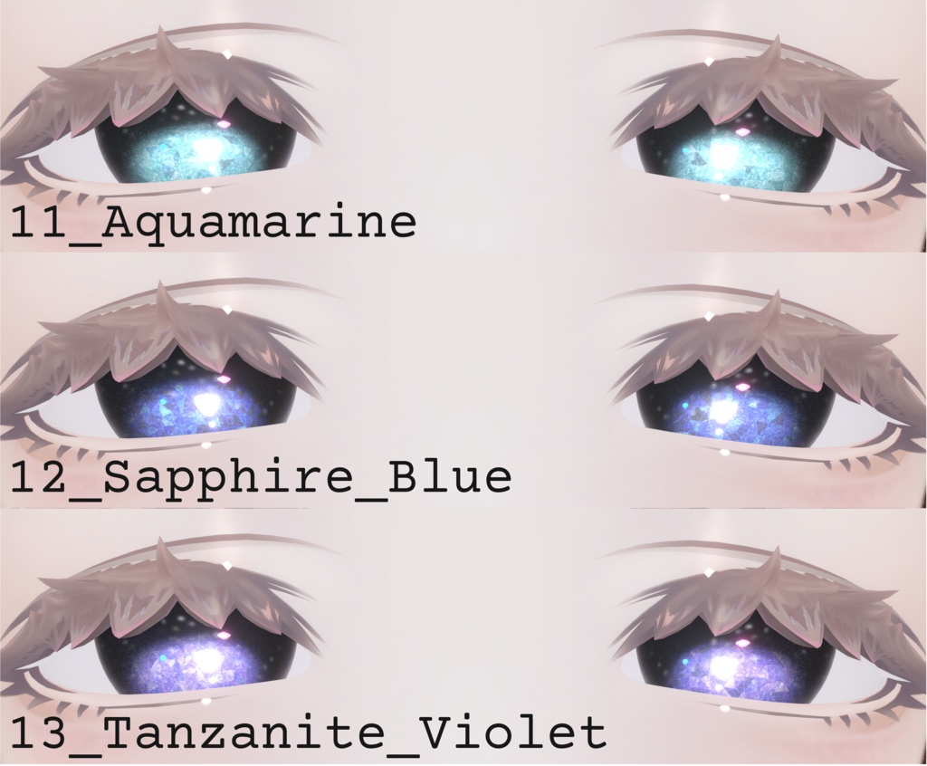 【ミダリス対応】-Lunaris- Eye #Noirtone