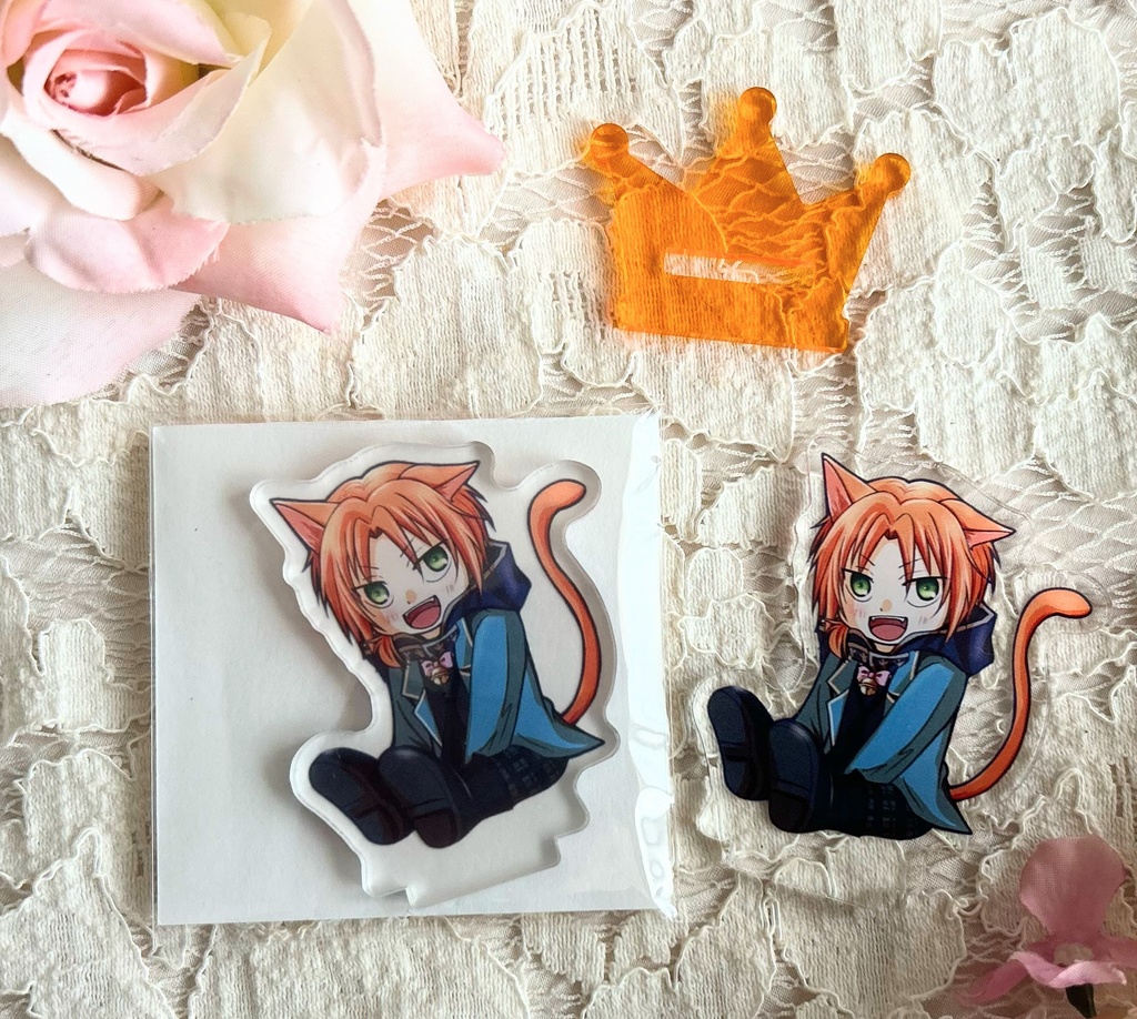 ネコ永アクスタ