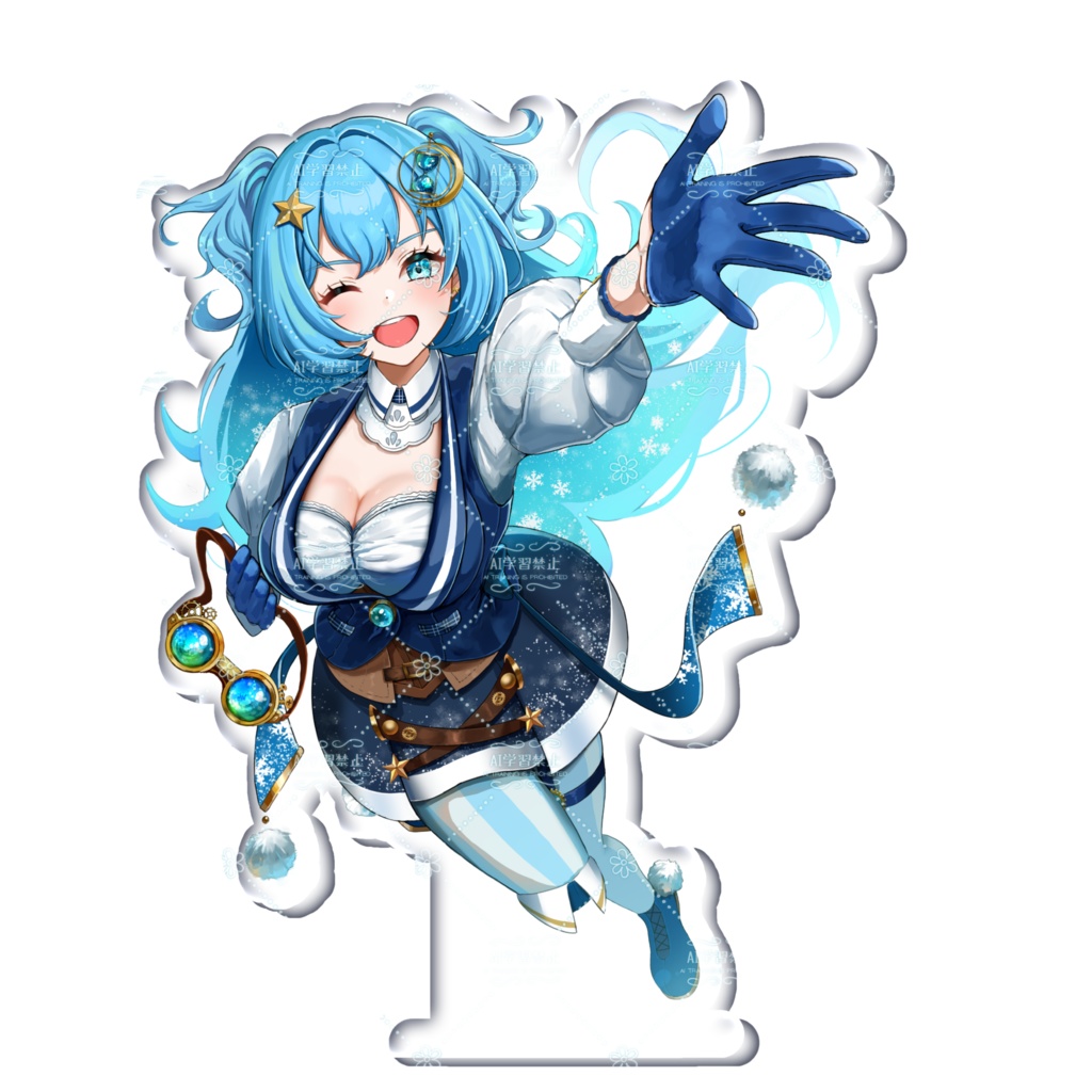 ティザーイラストアクリルスタンド