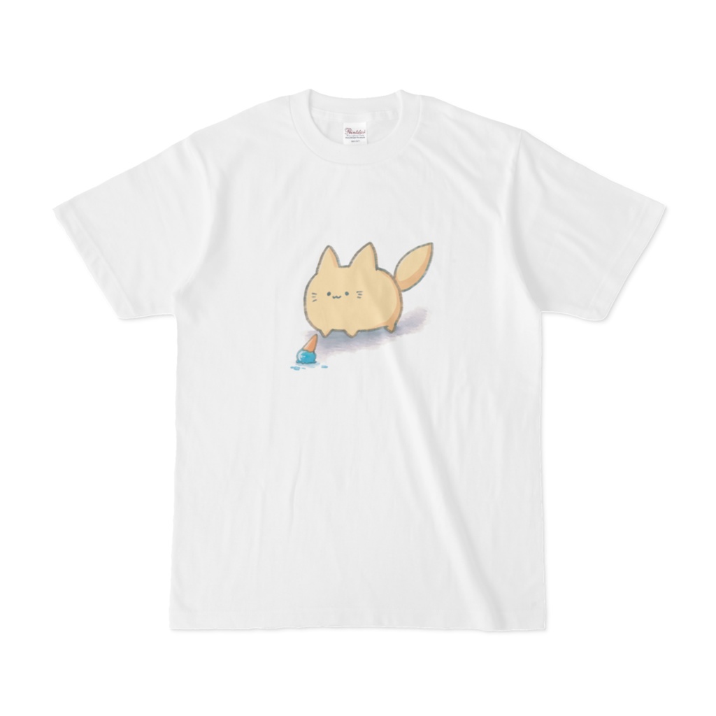 ころころきつねさんTシャツ 【……。】