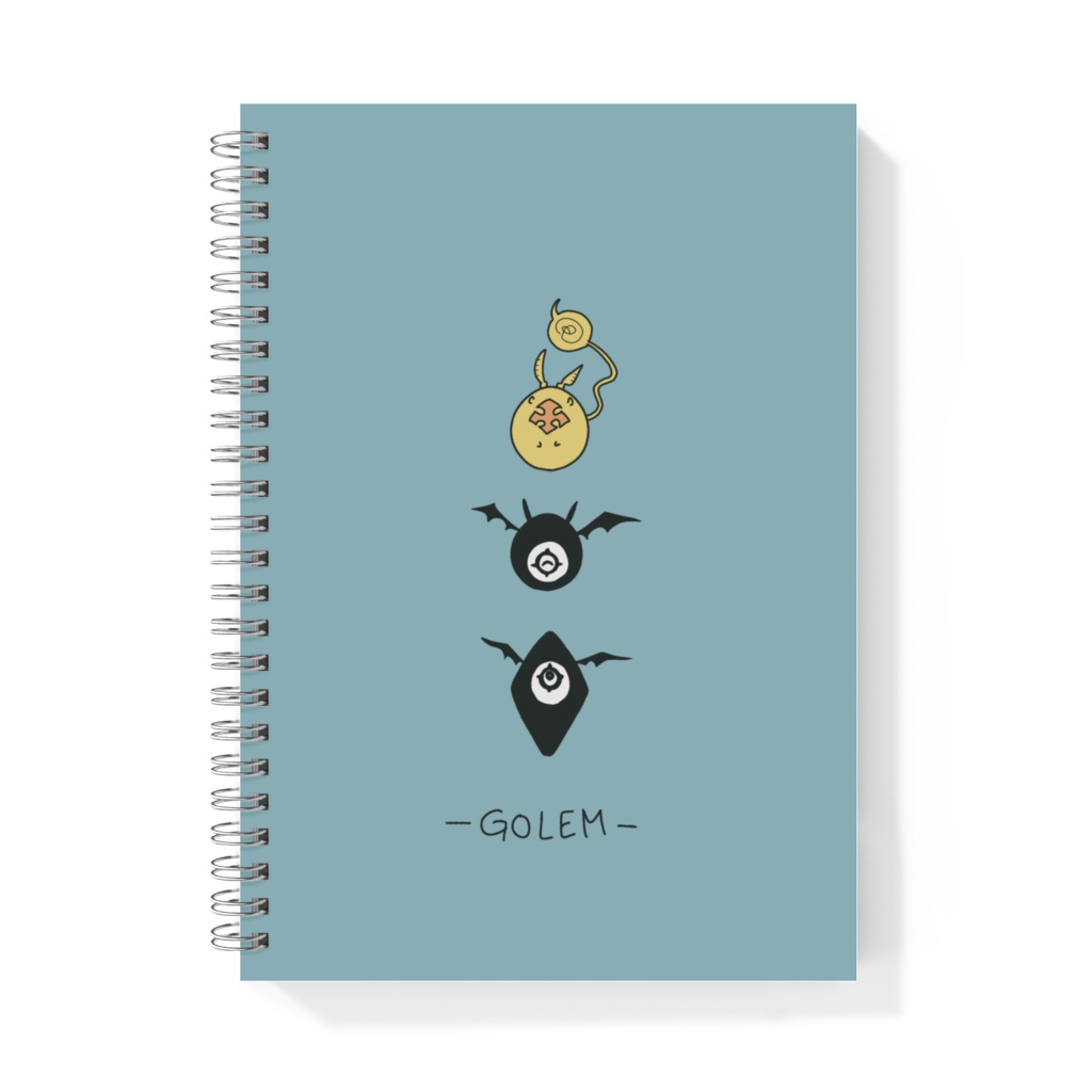 ゴーレム リングノート(ブルー)