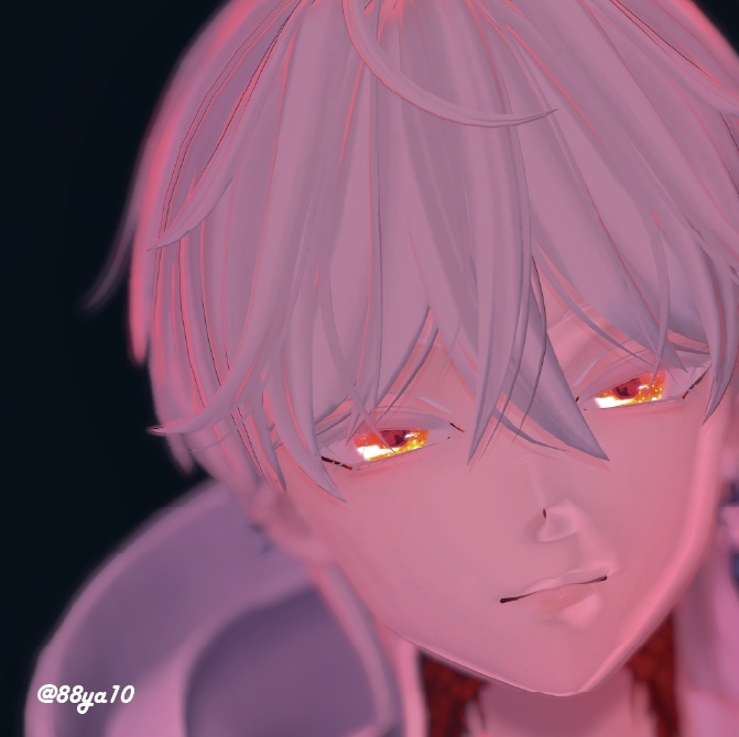 【マヌカ・狛乃対応】月が光る!アイテクスチャ🌙