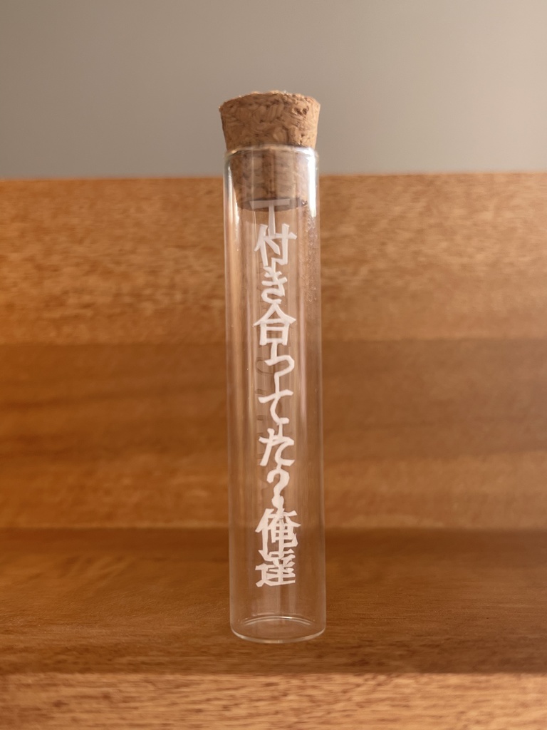 【囚われのパルマ】彼のことばのびんづめ「付き合ってた？俺達」