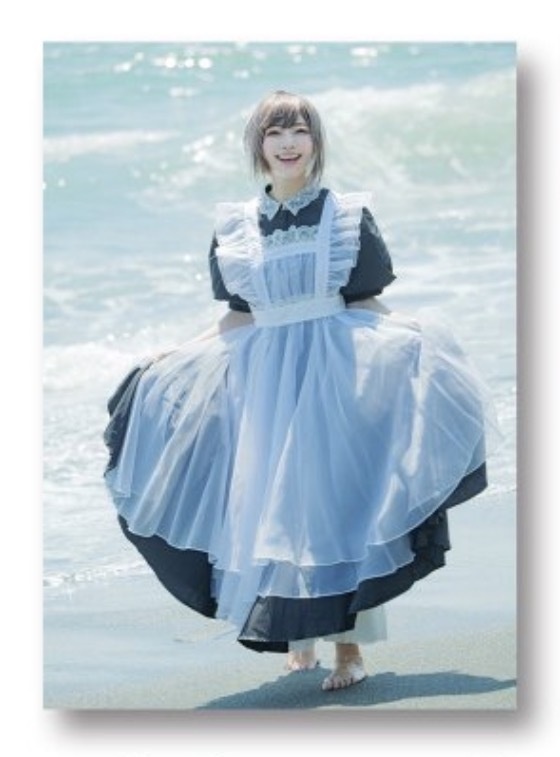メイドA3布ポスター(海)