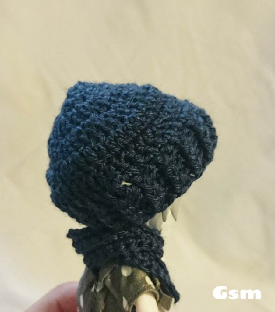 ニット帽&ポンチョ&マフラーセット