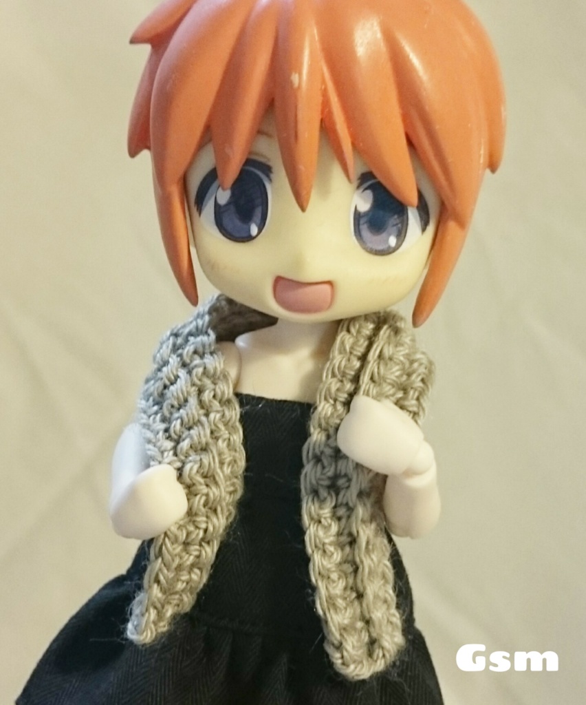 ニット帽&ポンチョ&マフラーセット