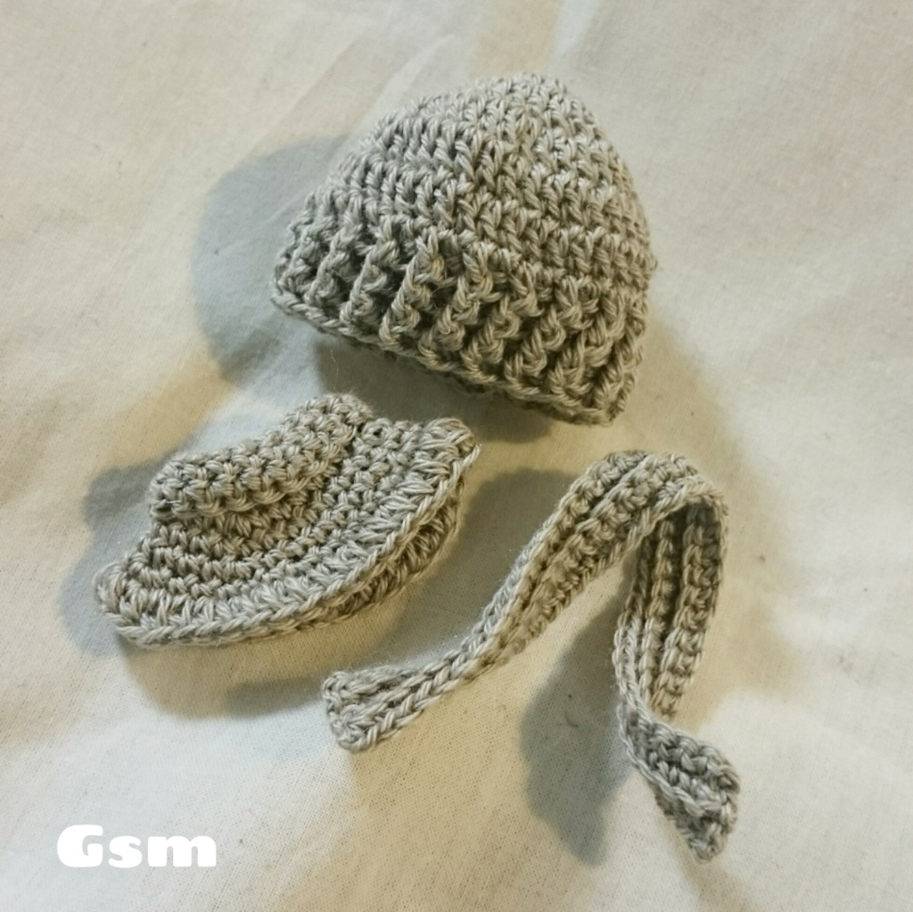 ニット帽&ポンチョ&マフラーセット