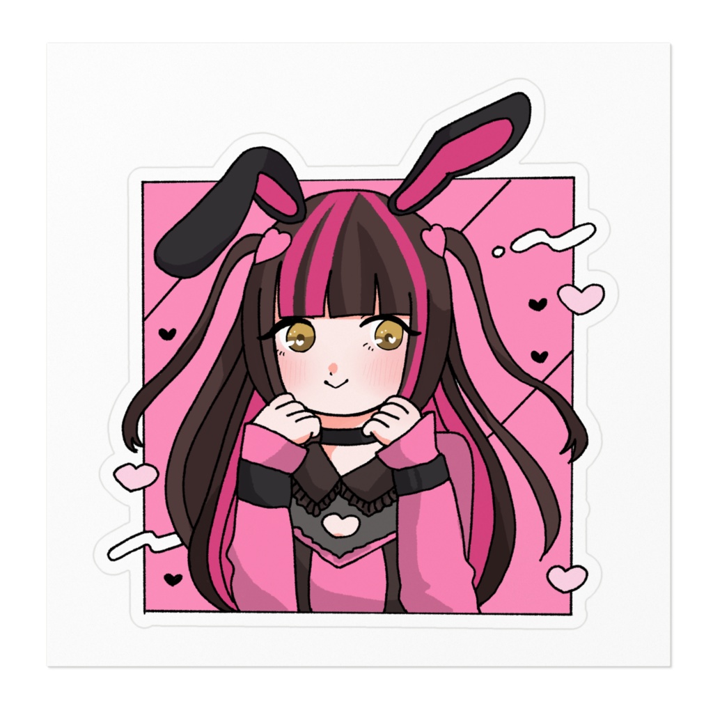 ステッカー(ぴんく)