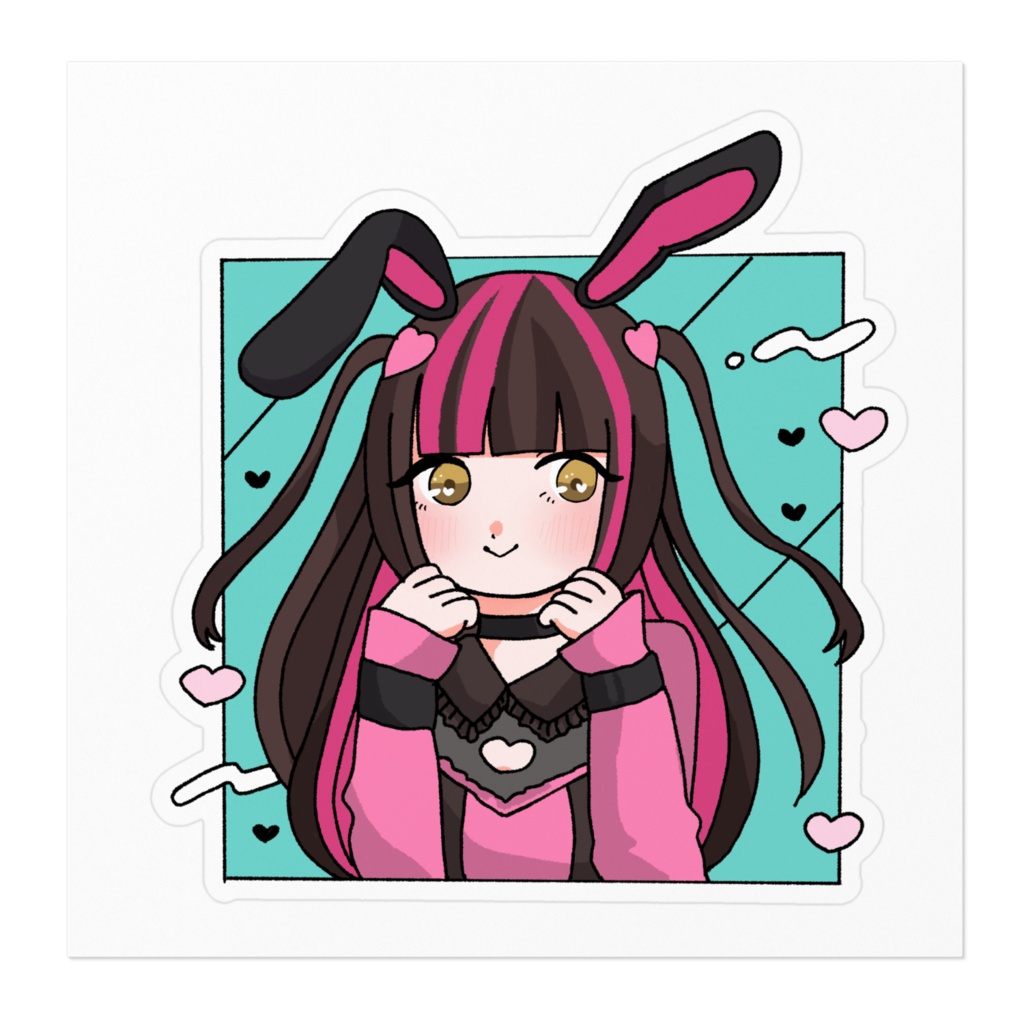 ステッカー(あお)