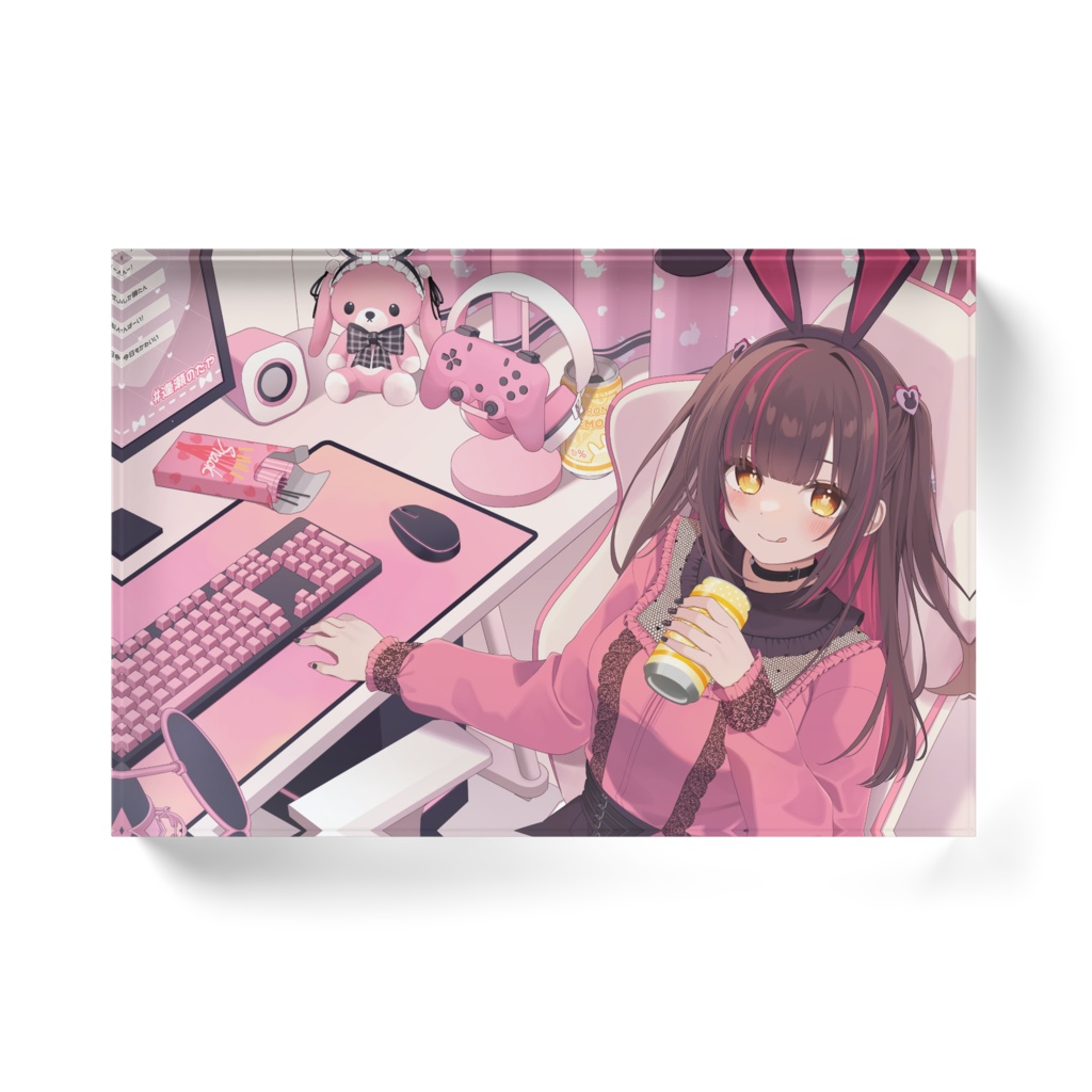 白瀬れん誕生日記念グッズ2024 アクリルブロック