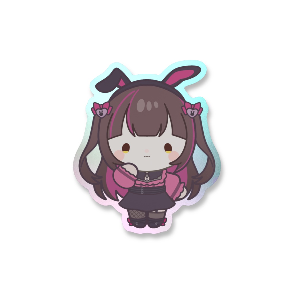 4周年記念グッズ オーロラスマホステッカー