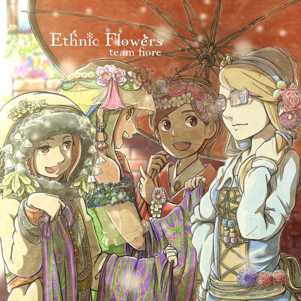 Ethnic Flowers