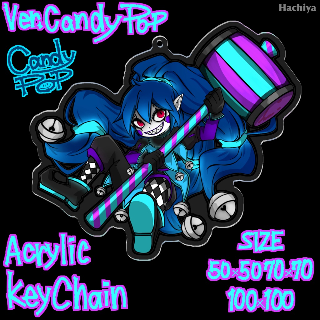 Candy pop : Acrylic Key Chain
