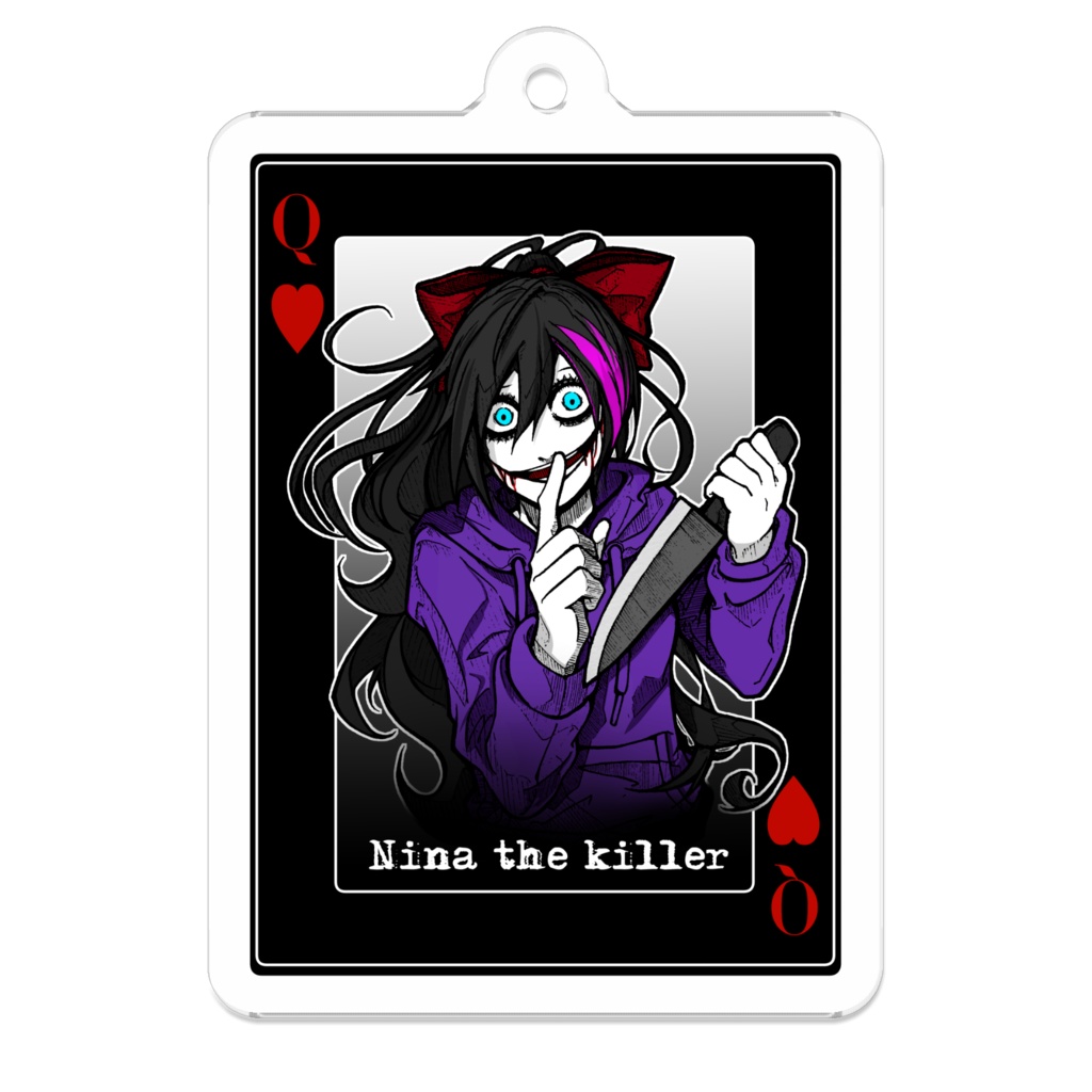 creepy cards : Nina the killer