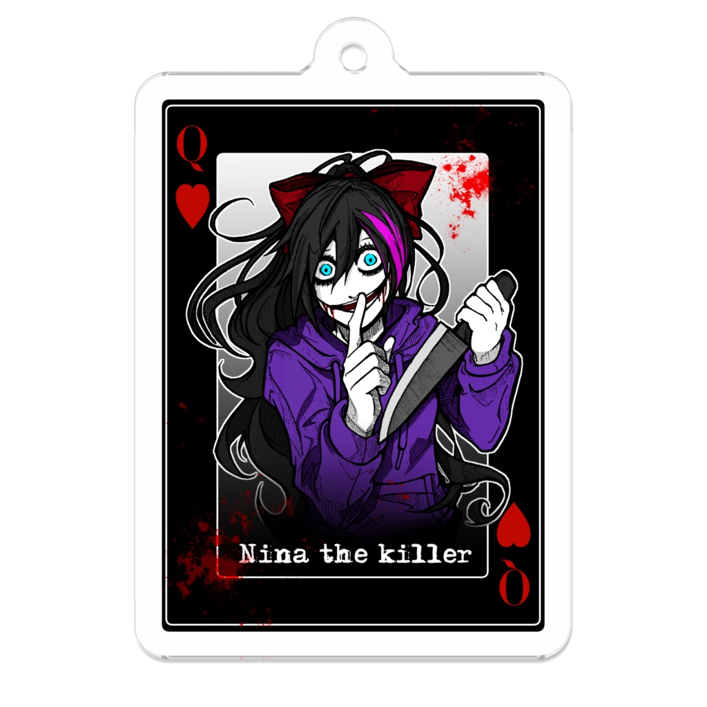 creepy cards : Nina the killer