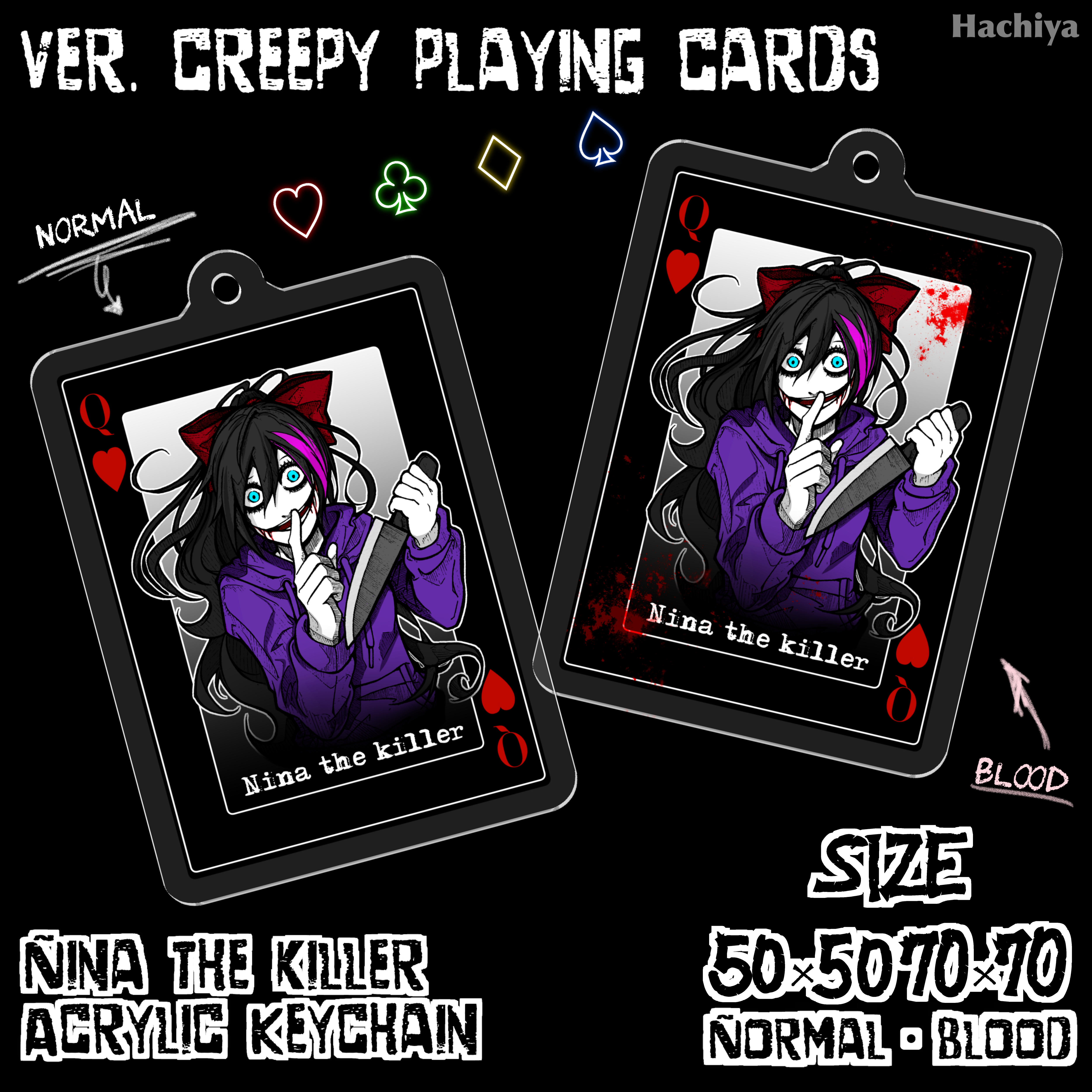 creepy cards : Nina th...