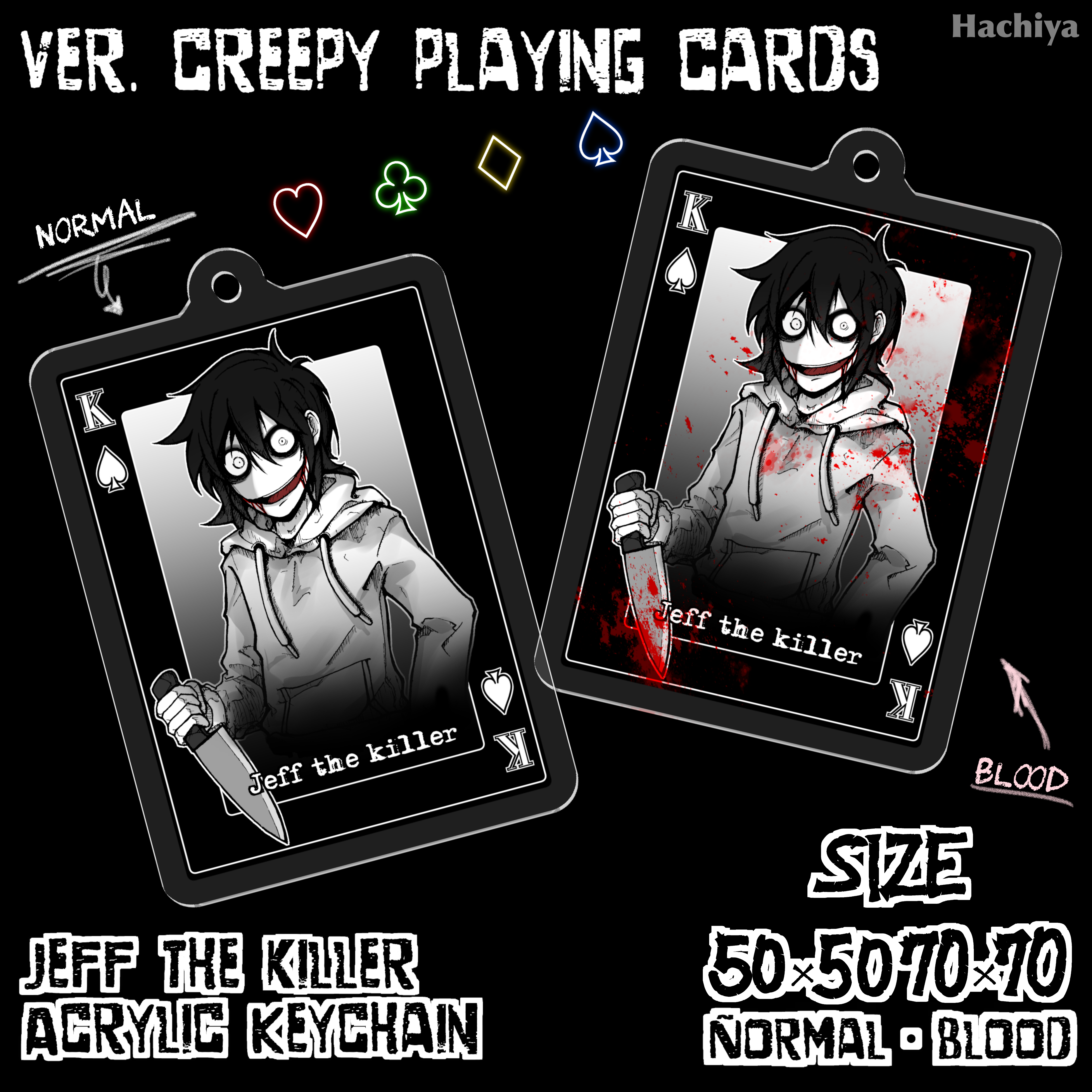 creepy cards : Jeff th...