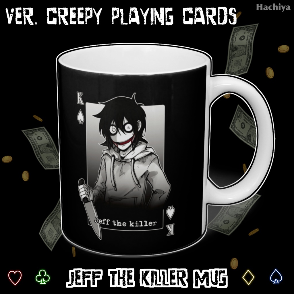 Creepy cards Mug : ver. Jeff