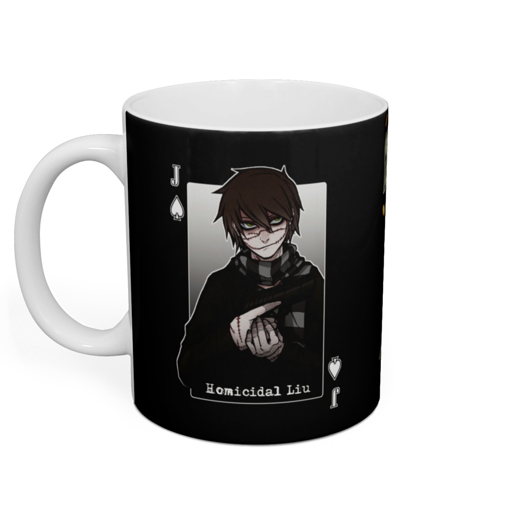 Creepy cards Mug : ver. Liu
